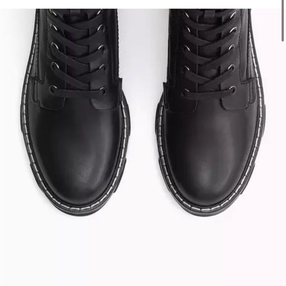 RAG & BONE shiloh combat boot size 38.5 US 8.5 NEW (runs a full size small) - Picture 13 of 15